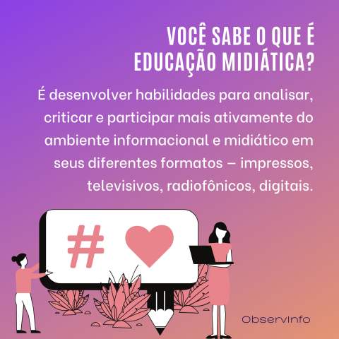 Você sabe o que é educação para a mídia